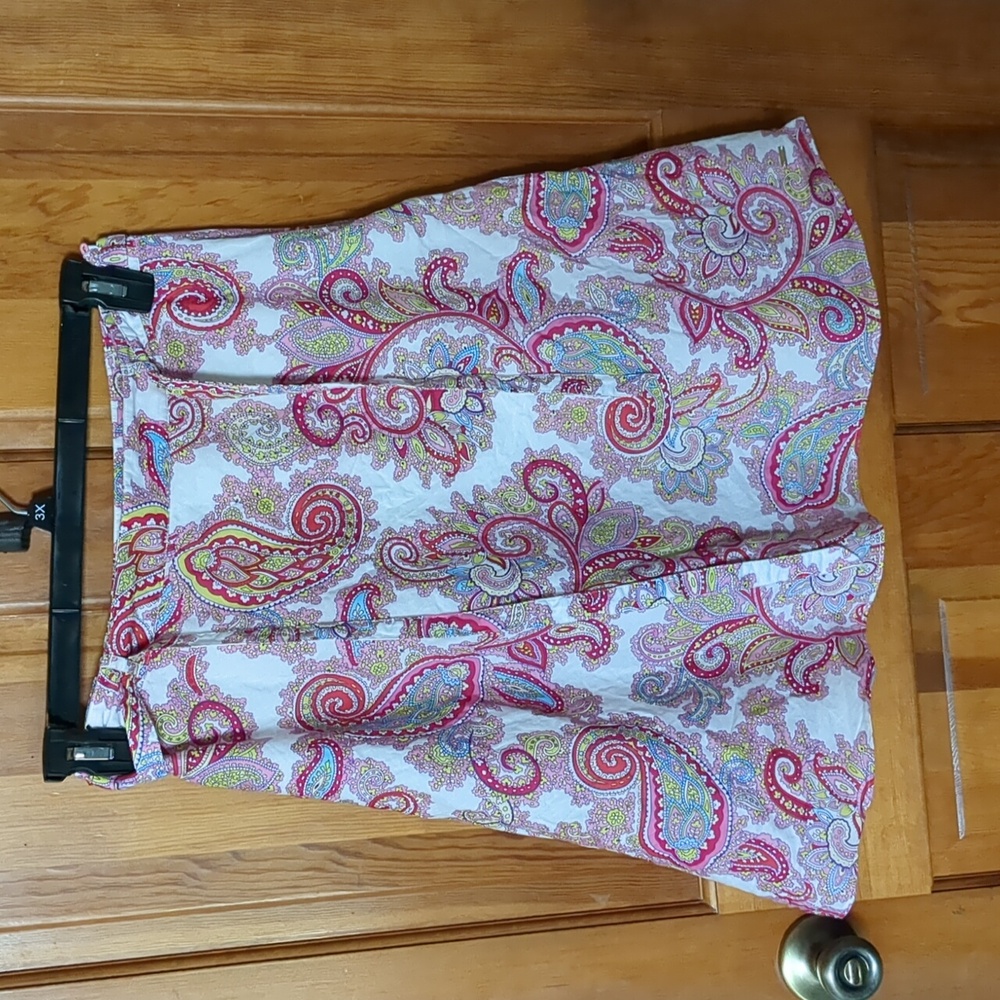 Tommy Hilfiger Skirt Size 8 Paisley